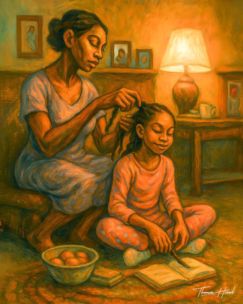 braiding hair